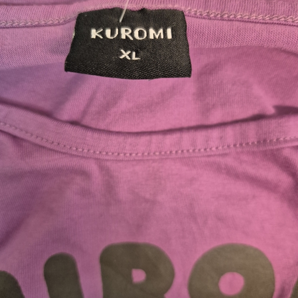 Kuromi Graphic Purple Tee XL - Picture 3 of 3